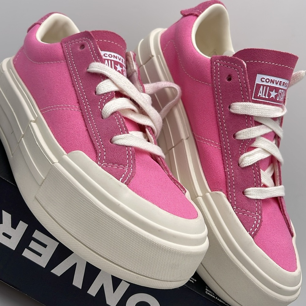 Converse WMNS CTAS CRUISE OX PINK/WHITE/EGRET A10440C Platforms Sneakers - Picture 7 of 16